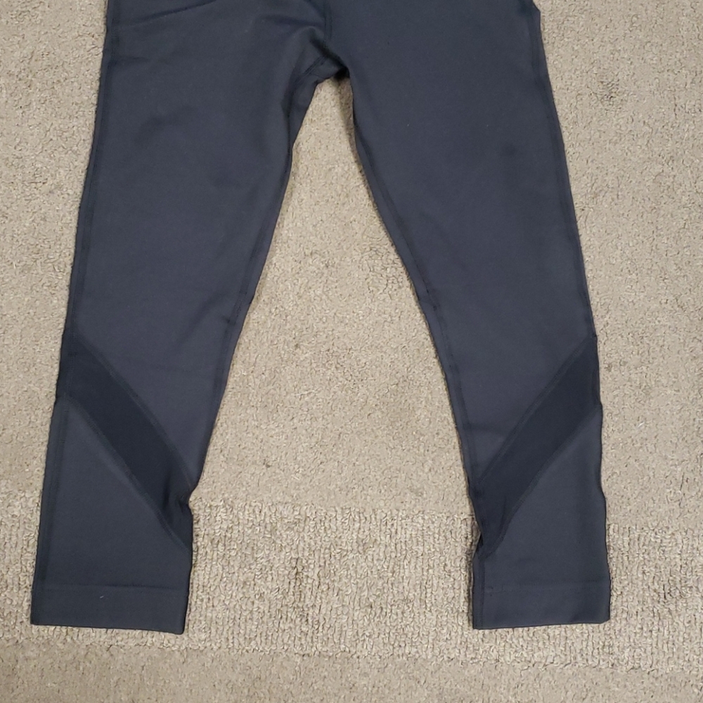 Vutru Wide Waistband Mesh Insert Stitch Detail Spo - Picture 6 of 7